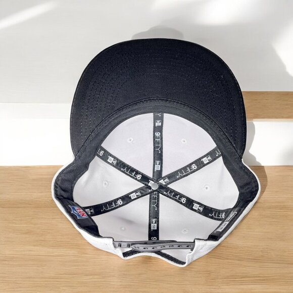 Dallas Cowboys New Era 9Fifty Snapback Cap Black/White Adjustable NFL Hat - Picture 5 of 7
